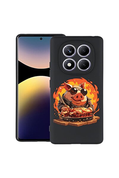 bestcase Θήκη για Xiaomi Redmi Note 14 Pro 4G, Pig's Life, Λεπτή σιλικόνη 0.8...