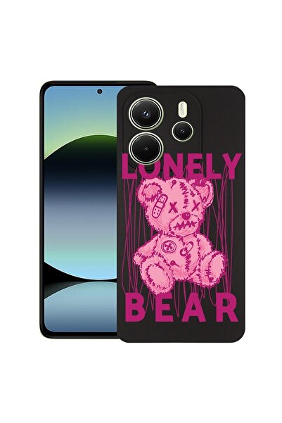 bestcase Калъф за Xiaomi Redmi Note 14, Мече Теди Единично, Тънък силиконов 0...