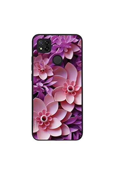 Sonique Θήκη 3D Flower Series για Xiaomi Redmi 9C / Redmi 10A Ροζ