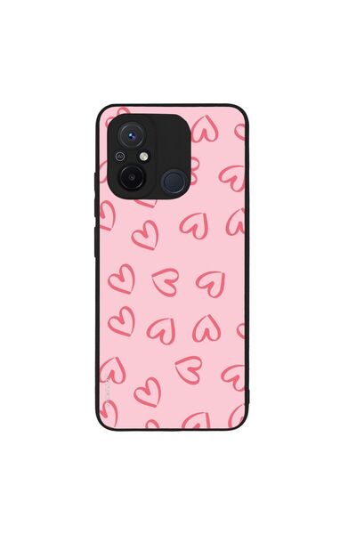 Sonique Θήκη Heart Series για Xiaomi Redmi 12C Ροζ