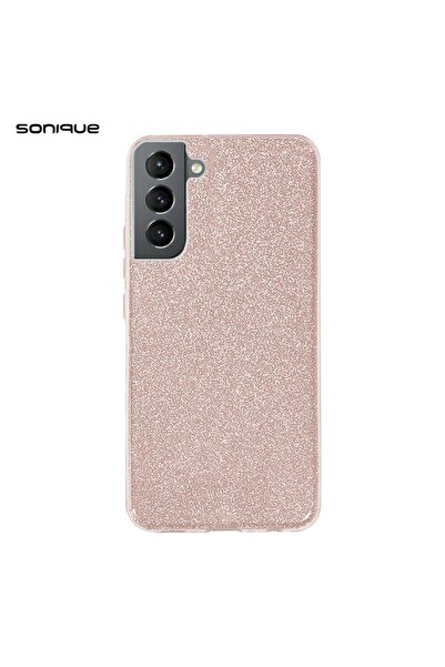Sonique Θήκη Σιλικόνης Shiny Samsung Galaxy S22 Plus Ροζ