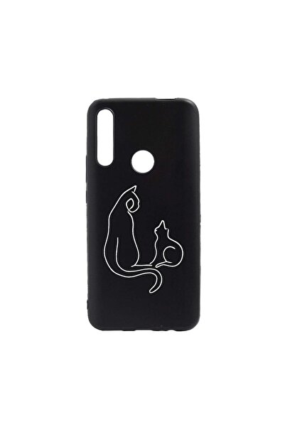 bestcase Husa Silicon Compatibila Cu Xiaomi Redmi Note 8T, Abstract Cat, rezi...