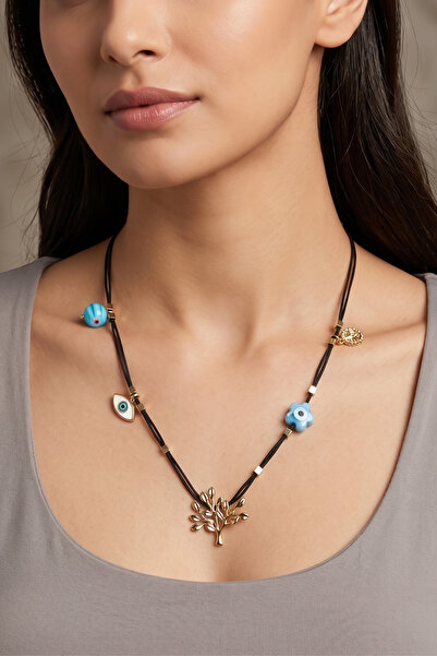 PETEK AKSESUAR Ip Life Tree Eye of Protection Charm Pendant