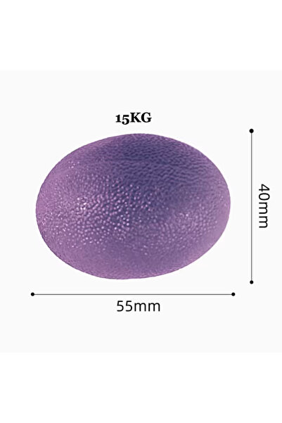 choice2 PURPLE Silicone Hand Grip Ball Egg Gym Fitness Finger Heavy Exerciser...