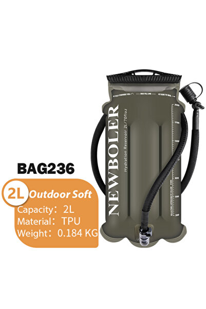 Choice1 حقيبة ماء BOT236-2L NEWBOLER سعة 2-3 لتر من مادة TPU، حقيبة ظهر رياضي...