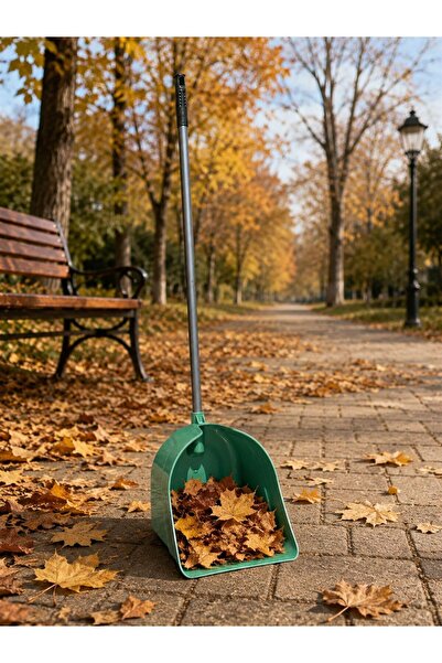 KEP Favori Saplı Büyük Boy Plastik Faraş Pratik Temizlik Küreği (Stok Durumun...