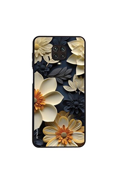 Sonique Θήκη 3D Flower Series για Xiaomi Redmi Note 9S/9 Pro Εκρού