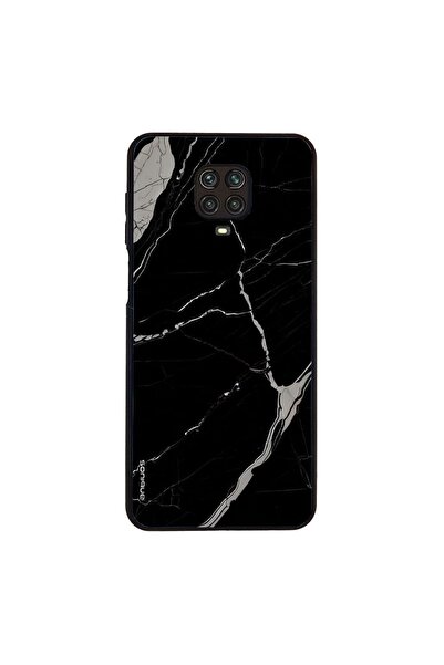 Sonique Θήκη Marble Series για Xiaomi Redmi Note 9S/9 Pro Μαύρο