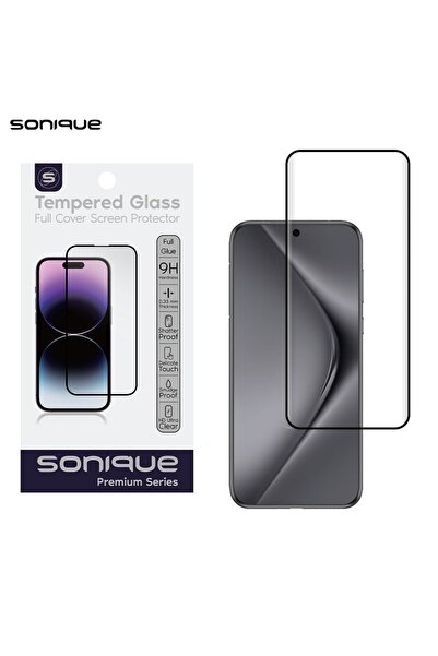 Sonique Curvy Glass Premium Series HD Full Cover 9H Huawei Pura 70 Pro Μαύρο