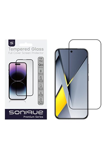 Sonique Hardy Glass Premium Series HD Full Cover 9H Xiaomi Poco F8 Pro 5G Μαύρο