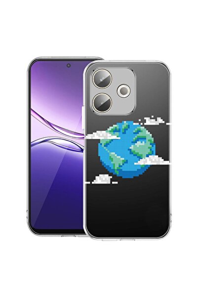 bestcase ¬Æ Husa pentru Xiaomi Redmi 13x / Poco M6 4G cu Design Minecraft Ear...