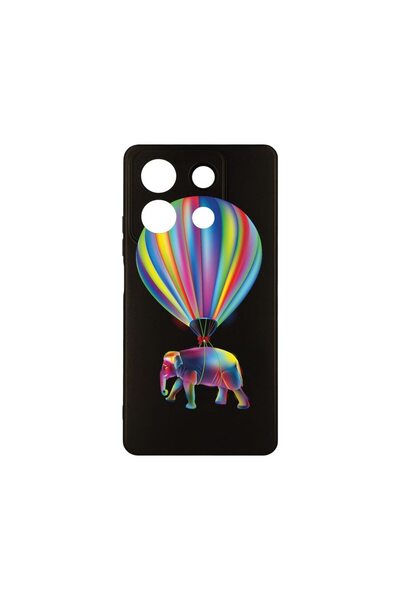 bestcase Λεπτή Θήκη Σιλικόνης 0.8MM, Συμβατή με Xiaomi Redmi Note 13 5G, Σχέδ...