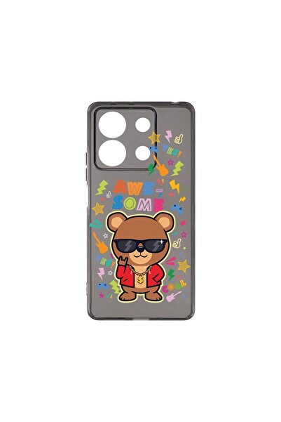bestcase Графитен силиконов калъф 1.5ММ, съвместим с Xiaomi Redmi Note 13 4G,...