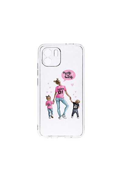 bestcase Διαφανής Θήκη Σιλικόνης 2MM, Συμβατή με Xiaomi Redmi A1, Σχέδιο Μαμά...