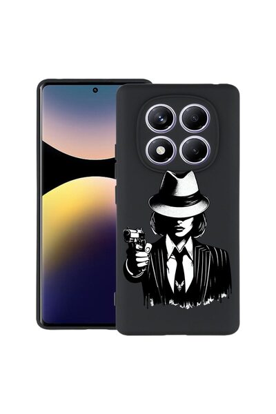 bestcase ¬Æ Husa pentru Xiaomi Redmi Note 14 Pro 4G, Gangster Woman, Slim Sil...