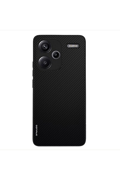 Sonique Θήκη Carbon Series για Xiaomi Redmi Note 13 Pro Plus 5G Μαύρο