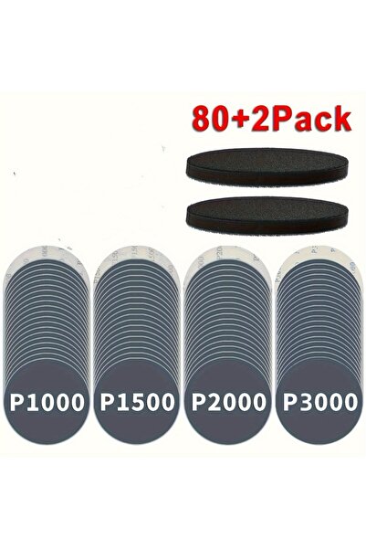 Choice1 Unboxed-82pcs 80pcs 5 Inch 125mm Hook & Loop Sanding Discs Set, 1000/...
