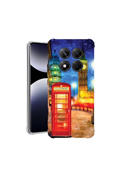 bestcase ¬Æ Husa pentru Xiaomi Redmi Note 14 Pro 5G, Anti Shock 1.5MM, London...