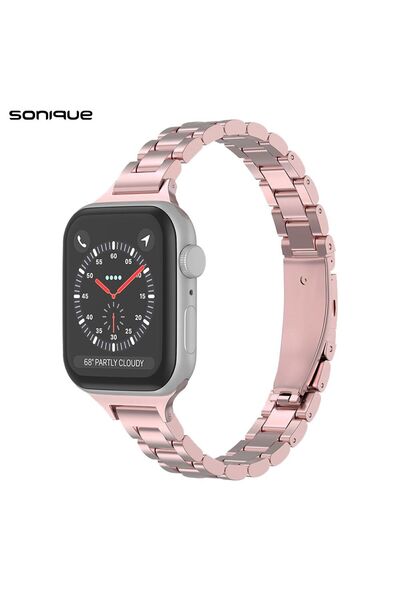 Sonique Λουράκι Stainless Steel Slim Bracelet Classic για Apple Watch (38/40/...