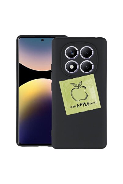bestcase ¬Æ Husa pentru Xiaomi Redmi Note 14 Pro 4G, Apple taste green, Slim ...