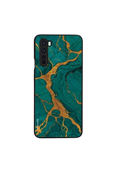 Sonique Θήκη Marble Series για OnePlus Nord Πράσινο