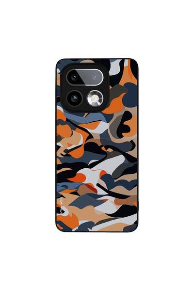 Sonique Θήκη Camouflage Army Series για Realme 16 Pro Plus Πορτοκαλί