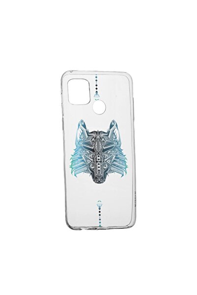 bestcase Θήκη σιλικόνης συμβατή με Realme C25Y, Wolf, ανθεκτική στη φθορά, αν...