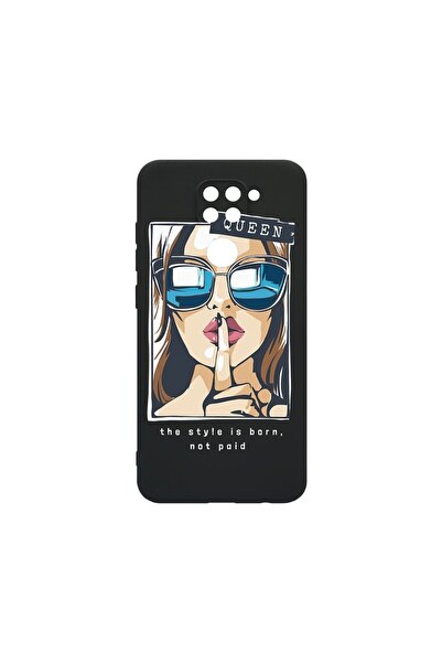bestcase Тънък силиконов калъф 0.8ММ, съвместим с Xiaomi Redmi Note 9, Queen,...