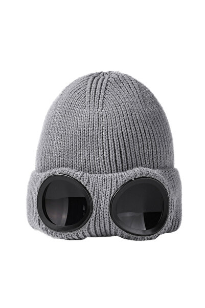 Choice3 Grey Outdoor Cycling Hats Winter Warm Beanie Hat Women Men Winter Win...