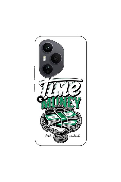 OEM Husa compatibila cu Honor 400 Pro Silicon Gel Tpu Model Mesaj Time Is Money