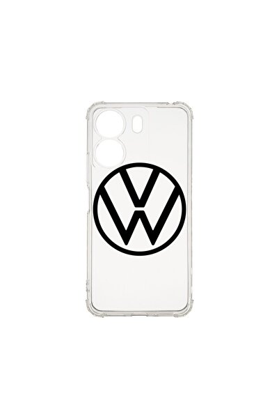bestcase Husa Anti Shock 1.5MM, compatibilă cu Xiaomi Redmi 13C, Logo VW, Teh...