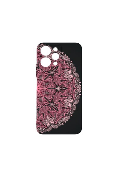 bestcase Премиум калъф от течен силикон, съвместим с Xiaomi Redmi 12 4G, Дант...