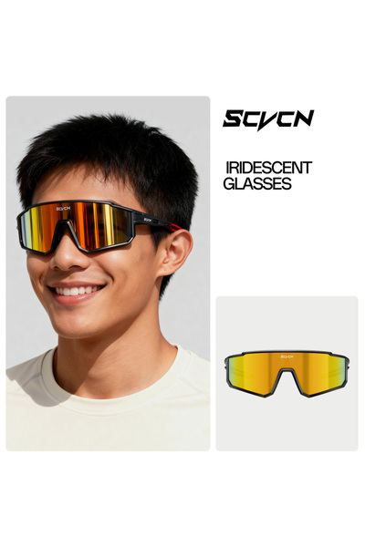 Choice9 نظارات رياضية 01 SCVCN للرجال، نظارات شمسية للدراجات الهوائية، نظارات...
