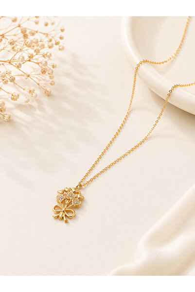 Archhazel Jewelery Flying Balloon Necklace Gold