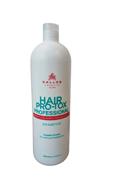 Kallos Sampon de par Pro-Tox, Keratin, Collagen si acid hialuronic , 1 l