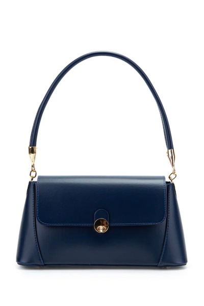 Mirel çanta Gold Buckle Detailed Shoulder Bag