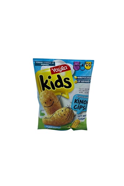 Yayla Notto Notto Kids Fırınlanmış Kinoa Cipsi Süt Mısır Çeşnili 30 G.
