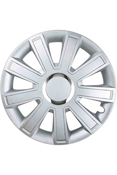 leoplast Capac auto cu flash argintiu, 16" inch