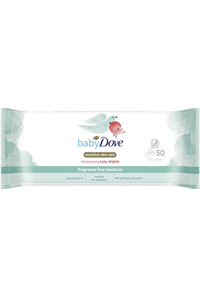Dove Baby Sensitive wet wipes, 50 pcs.