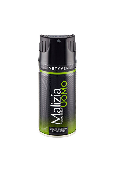 Malizia Men's deodorant UOMO, Vetyver, 150 ml