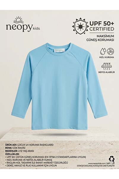 NEOPY Tricou de protecție pentru copii UPF 50 PROTECȚIE UV