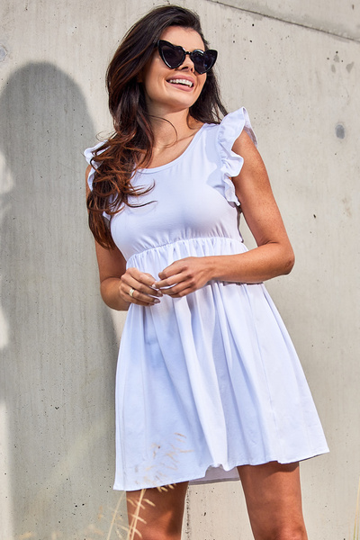 Infinite You Rochie dama InfiniteYou, Bumbac, M297 - Alba -, S INTL