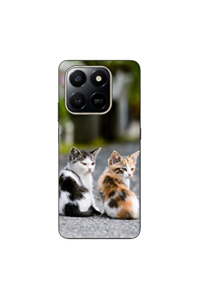 OEM Case compatible with Honor 400 Smart Silicon Gel Tpu Pattern Kitties