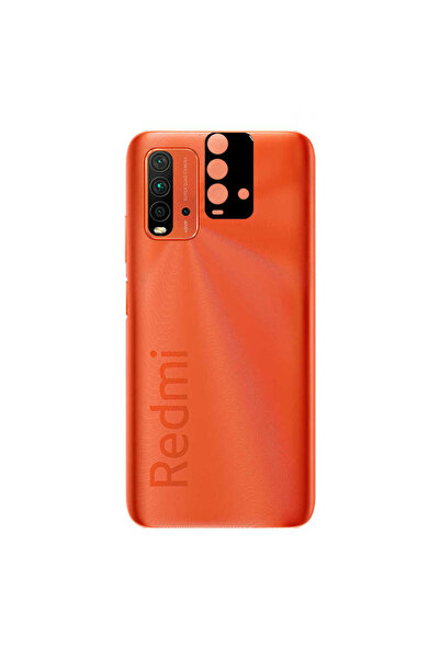 kilifone Redmi 9T uyumlu Kamera Lens Koruyucu 3D Cam T17365 - Siyah