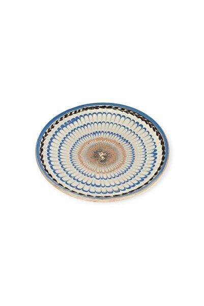 CERAMICA DE HOREZU Traditional Plate Model 1922 D1C3 Multicolor M1 22cm