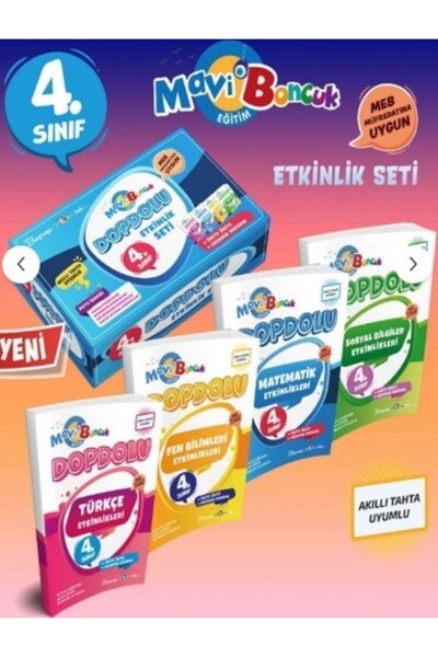 Mavi Boncuk 4. Sınıf Dopdolu Etkinlik Seti