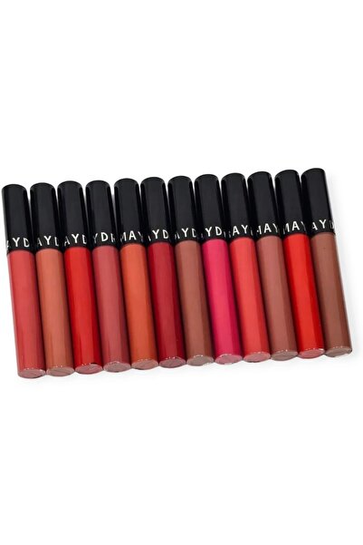 MAYDREAM Set of Liquid Matte Permanent Markers 12 Colors