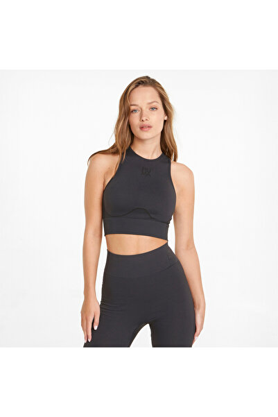 Puma Women Infuse evoKNIT Cropped's Top - Black
