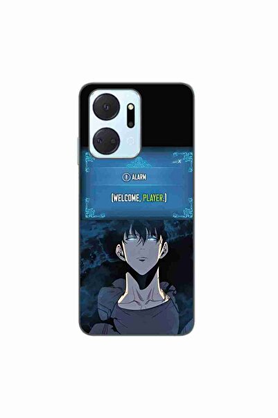 OEM Husa compatibila cu Honor X7a Silicon Gel Tpu Model Solo Leveling Welcome