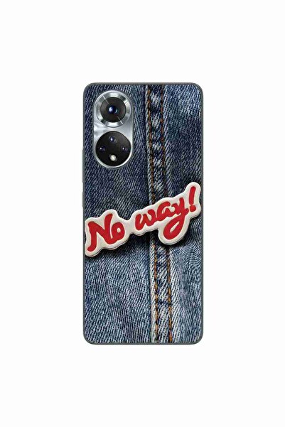 OEM Husa compatibila cu Honor 50 Silicon Gel Tpu Model No Way Jeans